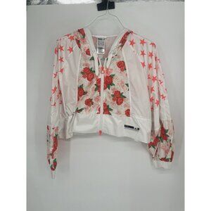 STELLA McCARTNEY adidas STELLASPORT ROSE CLIMASTORM JACKET Running Yoga Hoody~S